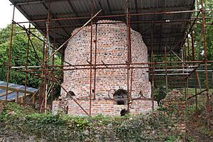 Nantgarw bottle oven