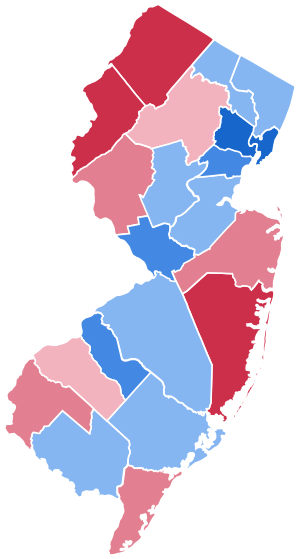 New Jersey Presidential Election Results 2016
