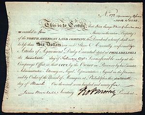 North American Land Company 1795