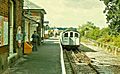 Ongar railway station in 1980