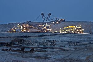 Open pit coal mine in Germany (9260)