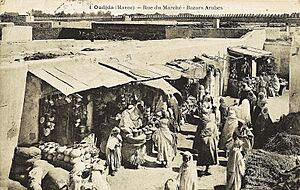 Oujda Rue du marché
