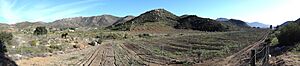Panorama of Valle de Guadalupe - Wine Country - Outside Ensenada, BC - Mexico (6778880744)