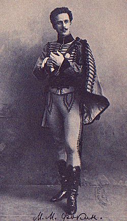Paquita -Lucien d'Hervilly -Mikhail Fokine -circa 1905