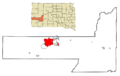 Pennington County South Dakota Incorporated and Unincorporated areas Rapid City Highlighted
