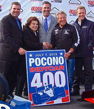 Pocono Raceway IndyCar returns announcment