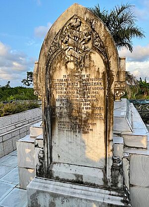 President Joseph Cheeseman grave