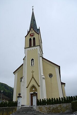 Ramiswil canton Soleure église extérieur
