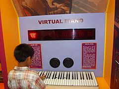 Regional Science Centre, Bhopal - Virtual Piano