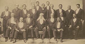 Representative Committee of Delegates of the Hawaiian People to present a memorial to Hon. James H. Blount (LOC, original) (cropped)