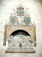 Salamanca - Convento de San Esteban, interior de la iglesia 08b