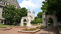 Sample Gates on the Indiana University Bloomington campus