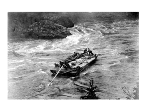 Scow in Grand Canyon