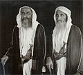 Sheikh Said and Sheikh Juma Al Maktoum