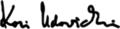 Signature Kori Udovicki