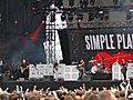 Simple Plan at Rock en Seine, 2011