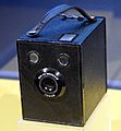 Six-20 Brownie Junior camera, Kodak Ltd., UK, 1934-1938. National Museum of Scotland, Edinburgh, Scotland, UK