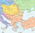 Southeast Europe 1812 map en