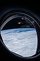 SpaceX Crew 1 capsule window view