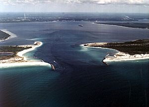 St Andrews Bay Florida harbor entrance
