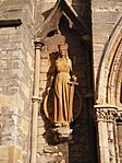 St Mary the Virgin, Higham Ferrers - lower niche statue