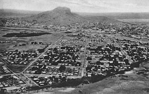 StateLibQld 1 293271 Aerial view of Ross Island, Townsville, ca. 1920