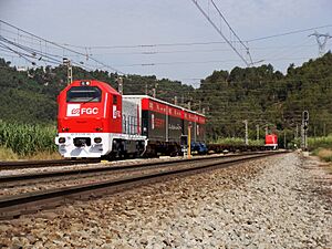 TMD a Castellbisbal Ferrocarrils de la Generalitat de Catalunya
