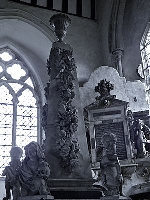 The Oxenden Memorial in St Mary's, Wingham, Kent