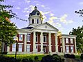 The historic Stephens County Courthouse in Toccoa, Georgia, US 01