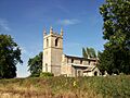 The parish church at Kirkby Underwood, near Bourne, Lincolnshire - geograph.org.uk - 4305973