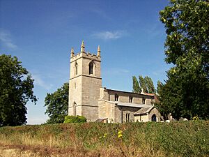 The parish church at Kirkby Underwood, near Bourne, Lincolnshire - geograph.org.uk - 4305973.jpg