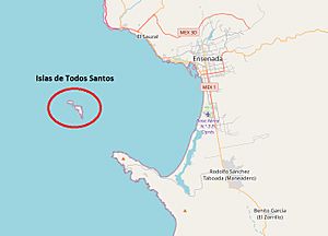 Todos Santos islands - location