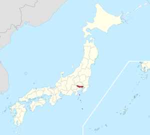 Location within Japan