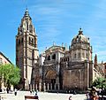 Toledo Cathedral, from Plaza del Ayuntamiento