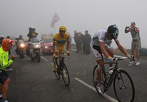 Tour de France 2010, andy en alberto op de tourmalet (14868015984)