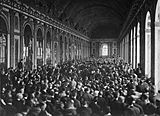 Treaty of Versailles Signing, Hall of Mirrors