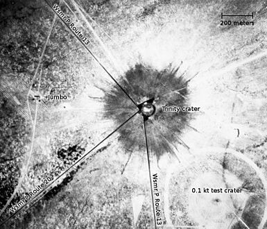 Trinity crater (annotated) 2