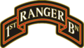 US Army 1st Ranger BN CSIB