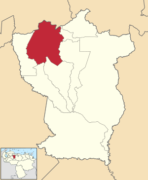 San Carlos Municipality in Cojedes State