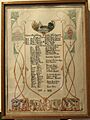 WW1 Roll of Honour, from Latton