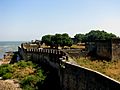 Wall of the Portuguese Fort of Diu