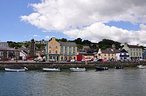 Youghal town harbour