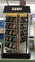 Zippo Lighters Point of Sale Display Northville MichiganJPG
