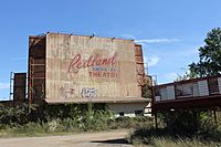 Abandoned Redland Drive-in Theater near Lufkin, TX IMG 3968