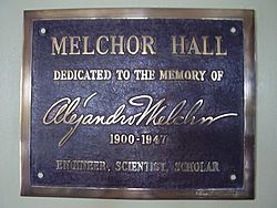 Alejandro melchor plaque by phillip kimpo