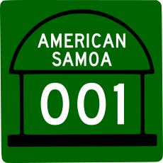 American Samoa Highway 001
