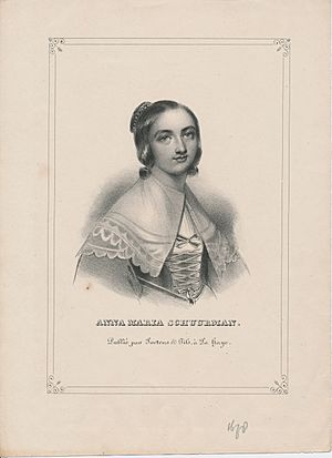 Anna Maria van Schurman 1607-1678 Erfgoedcentrum Rozet 300 191 d 2 A-14