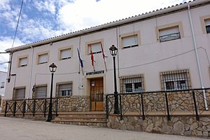 Town hall building of Rada de Haro municipal