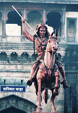 Baji Rao I riding horse