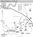 Battle of Salamanca map